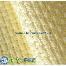 Yeidam 14 Count Aida -Yellow 150*90cm